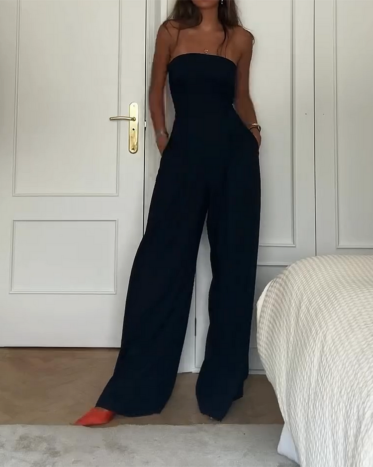 Marta - Elegant Off-Shoulder Jumpsuit
