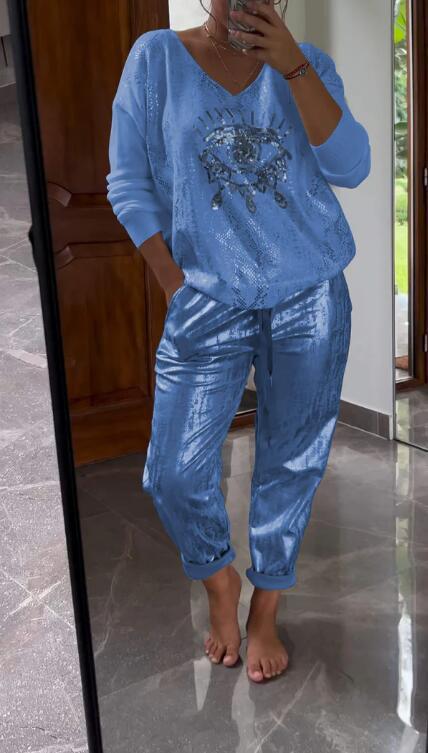 Selinarivra - Fashionable Two-Piece Set