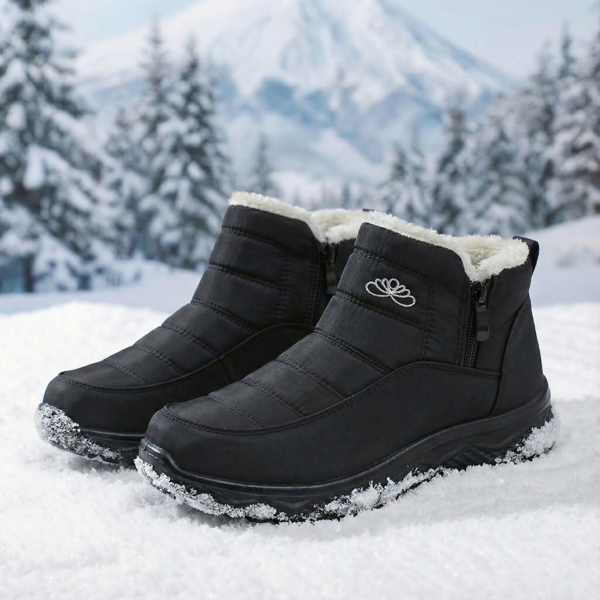 Oravellivra - Low Fleece Comfort Boots