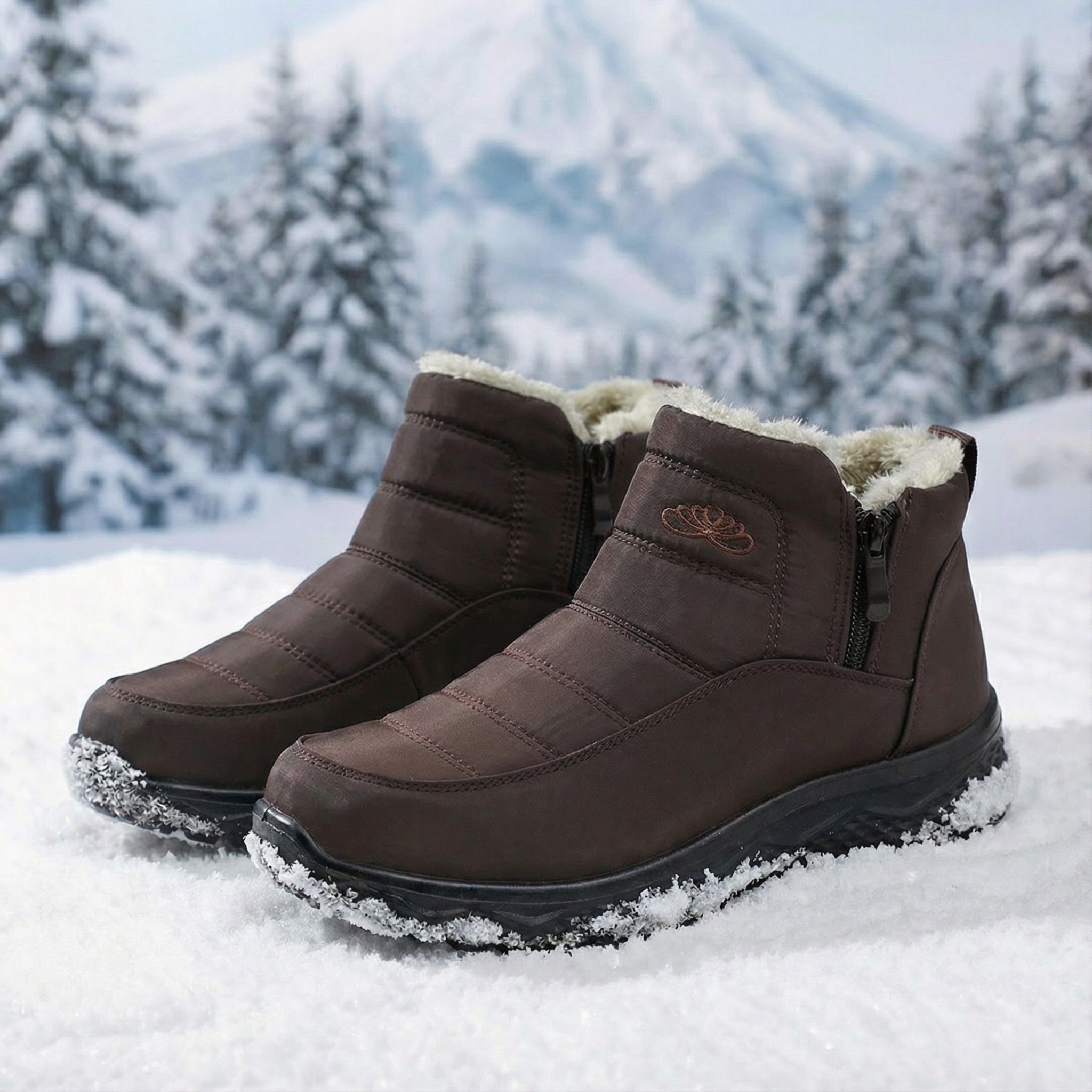 Oravellivra - Low Fleece Comfort Boots