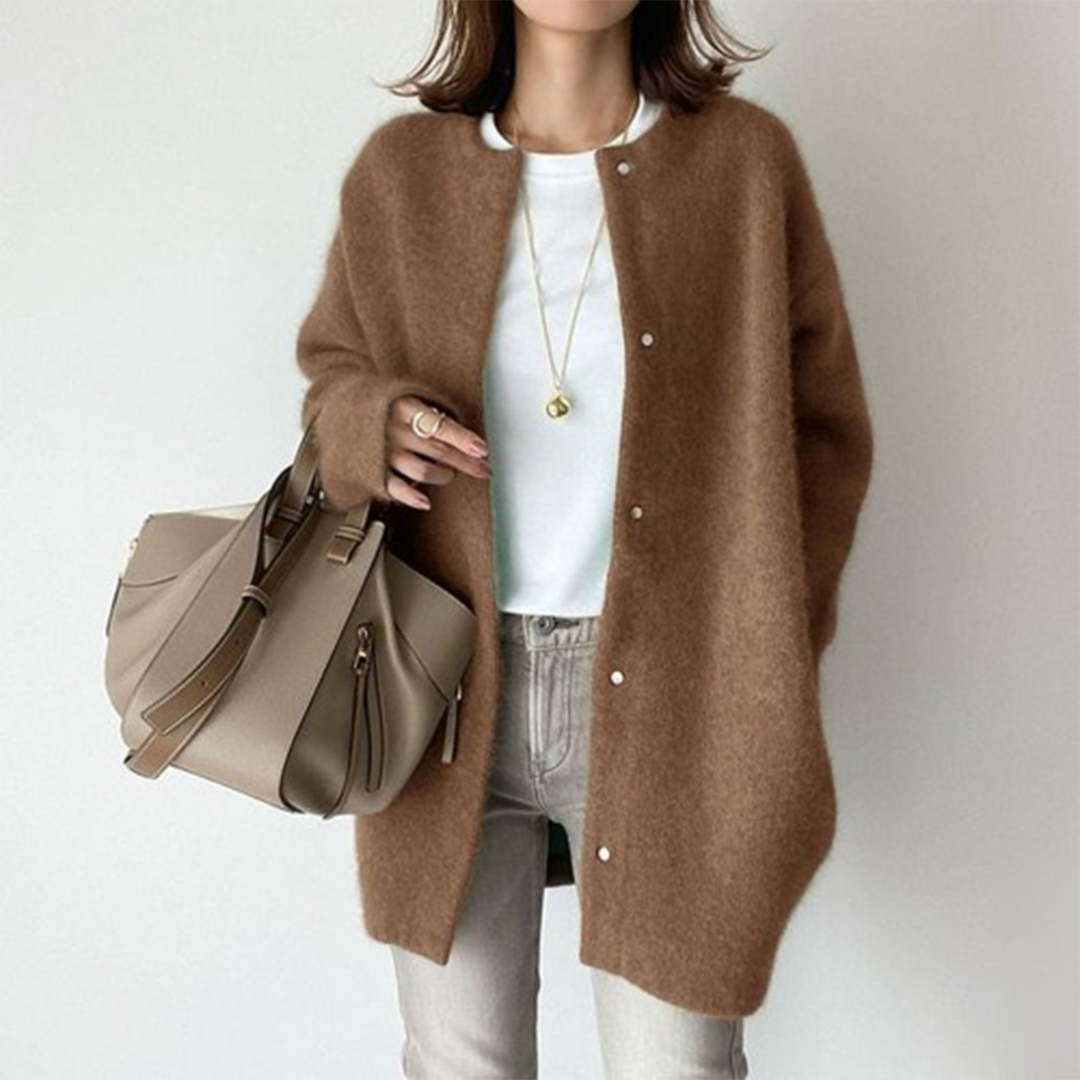Liliane - Elegant Inge Cashmere Cardigan