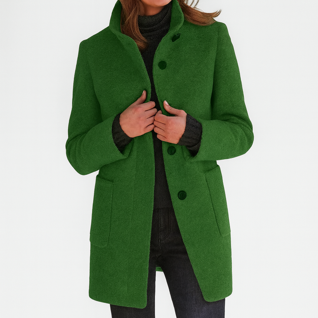 Marionne - Women's jacket with stand-up collar for an elegant and functional style