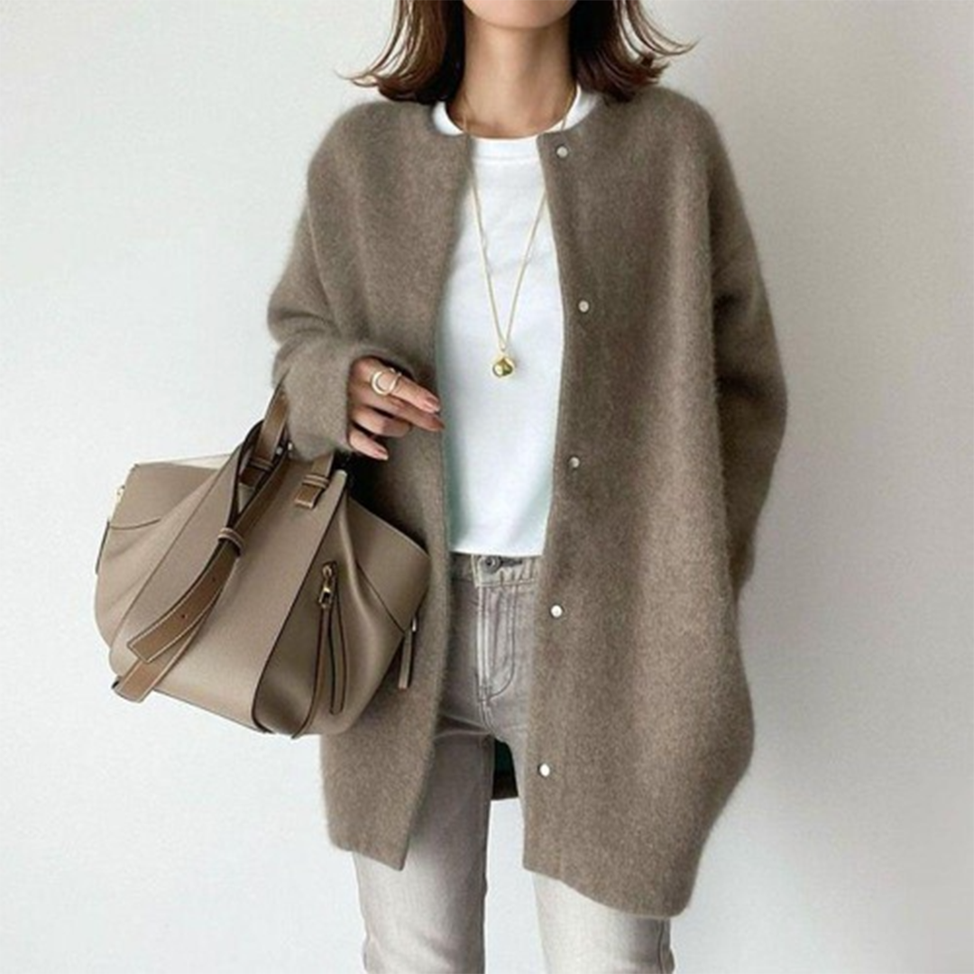 Liliane - Elegant Inge Cashmere Cardigan