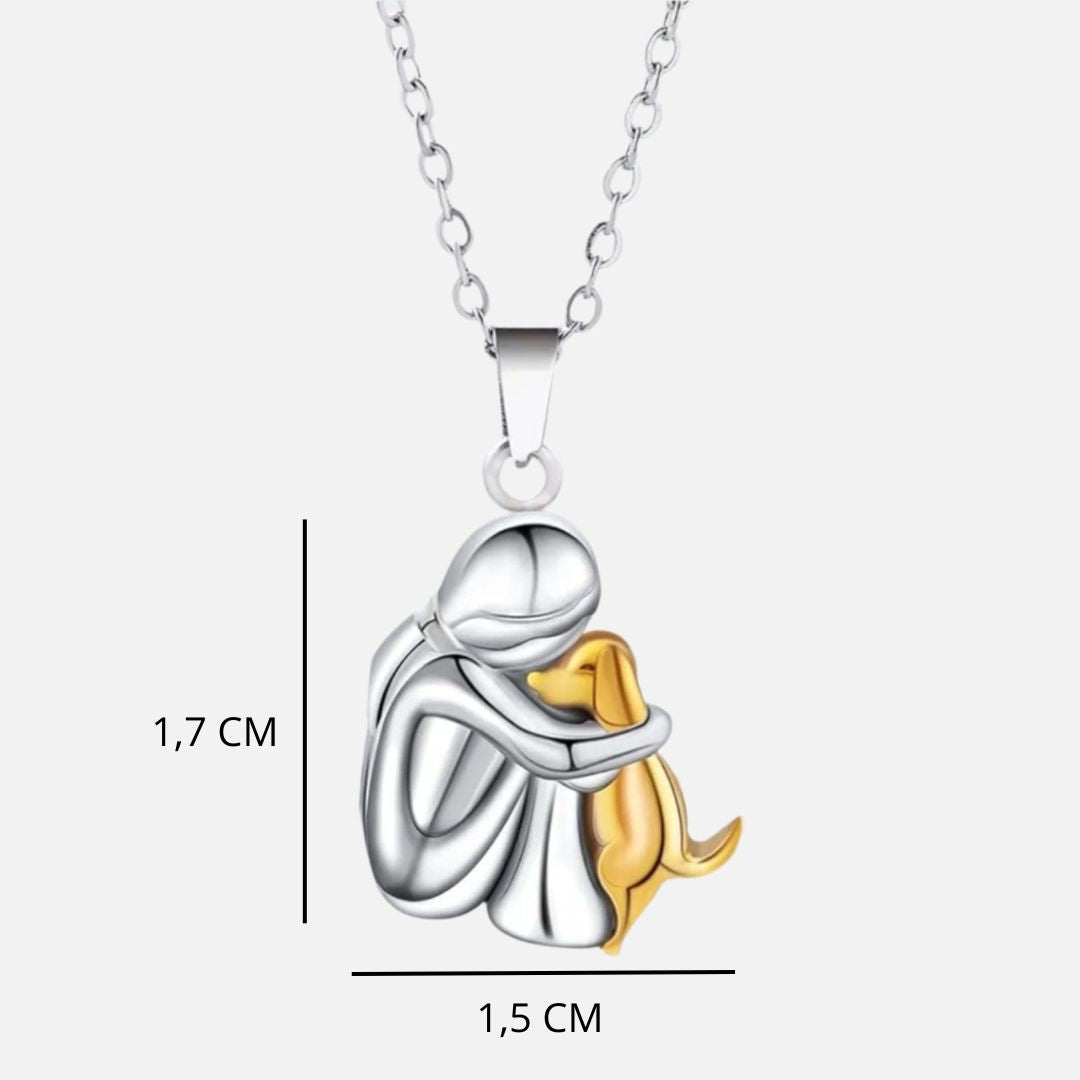 Aurelinea - Colliers pendentifs Chien & Chat | Le cadeau émotionnel parfait