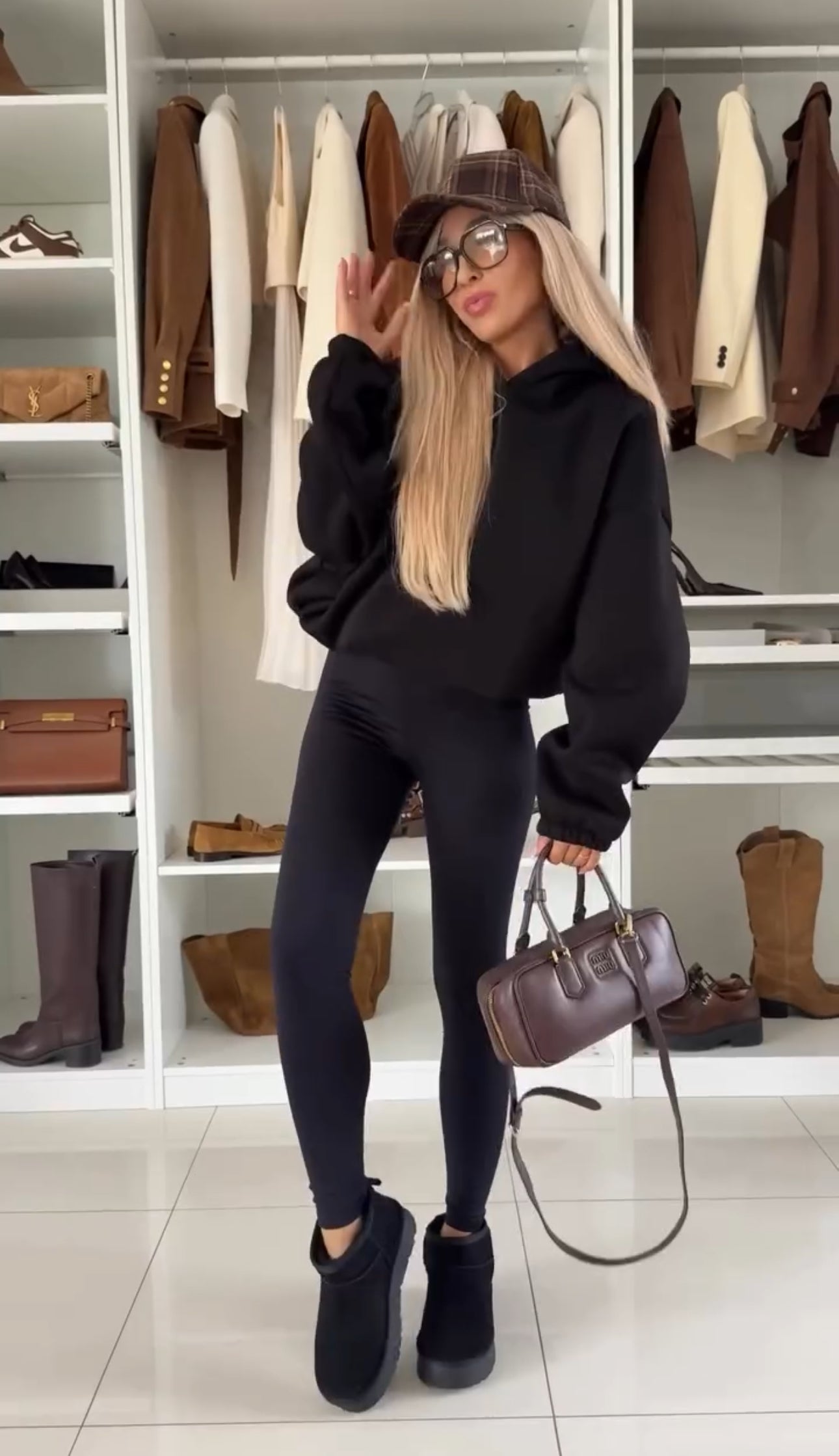 Quenlira - Ensemble Moderne Deux Pièces En Tissu Doux