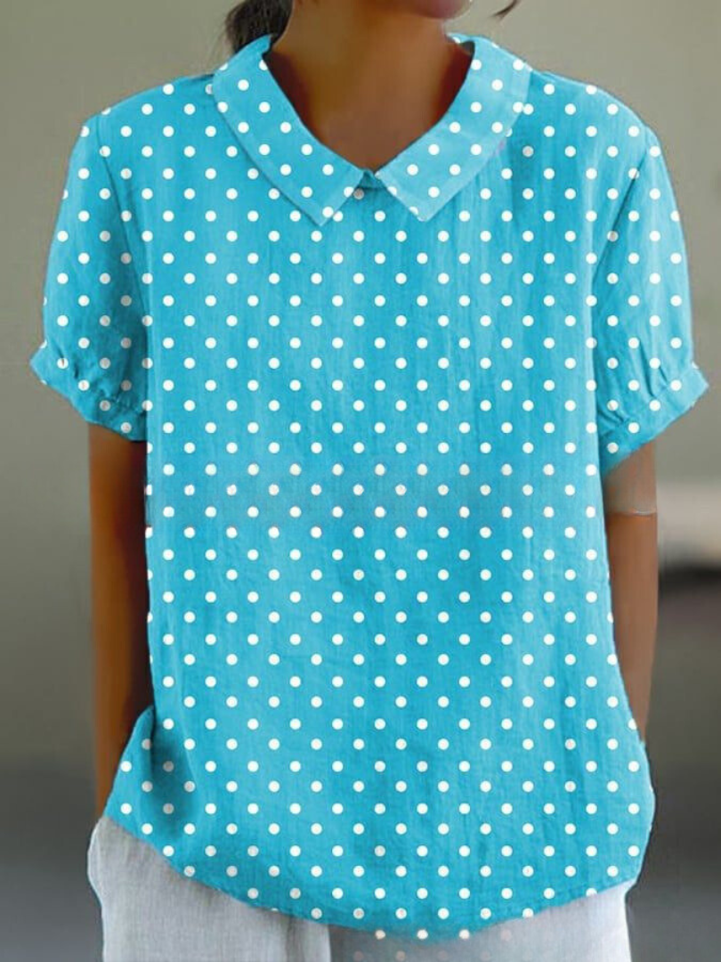 Ombeline - Elegant Floral Shirt