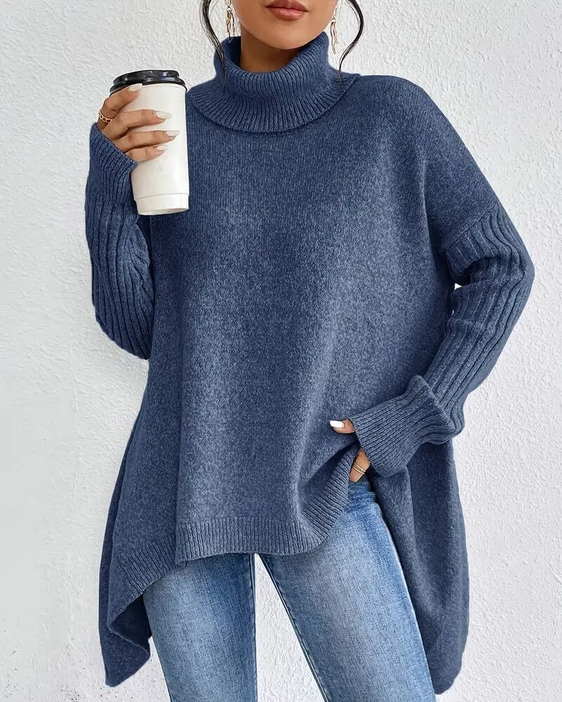 Quelissea - Women's Oversized Fleece Sweater