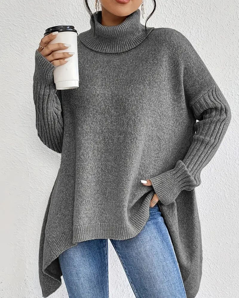 Quelissea - Women's Oversized Fleece Sweater