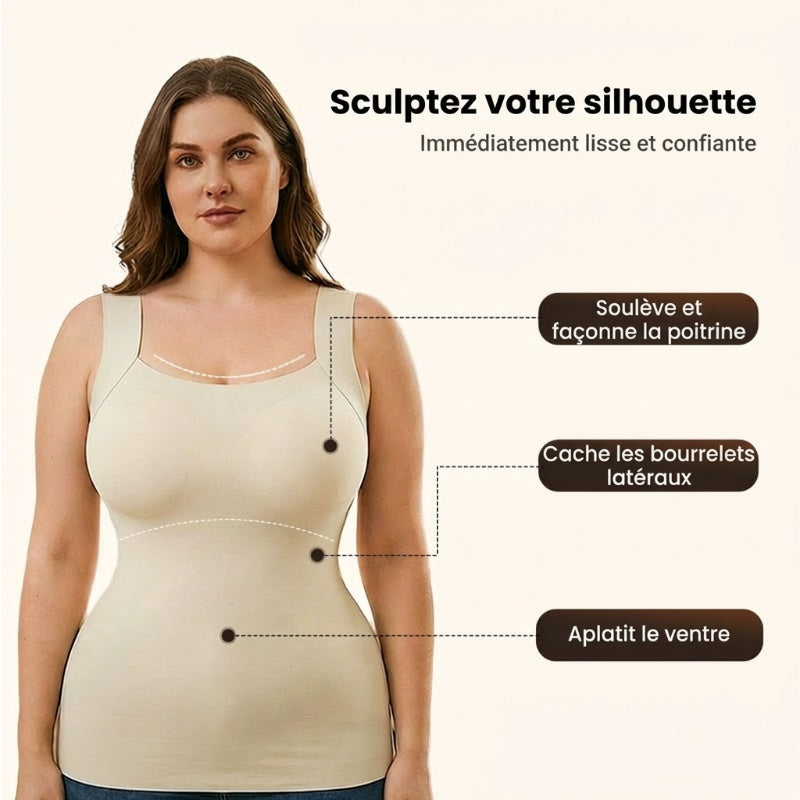 Primrose - Women's Thermal Tank Top with Built-in Support