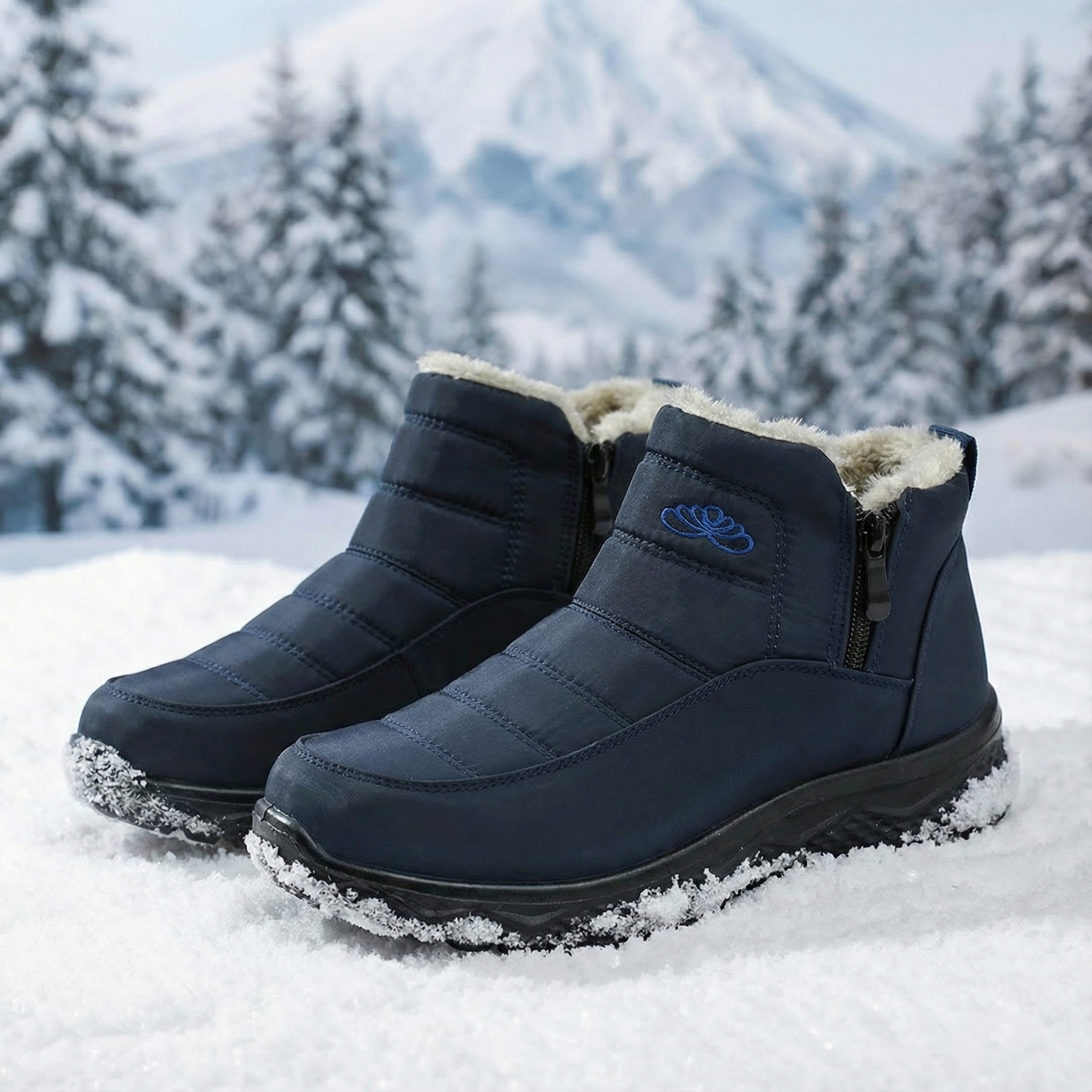 Oravellivra - Low Fleece Comfort Boots