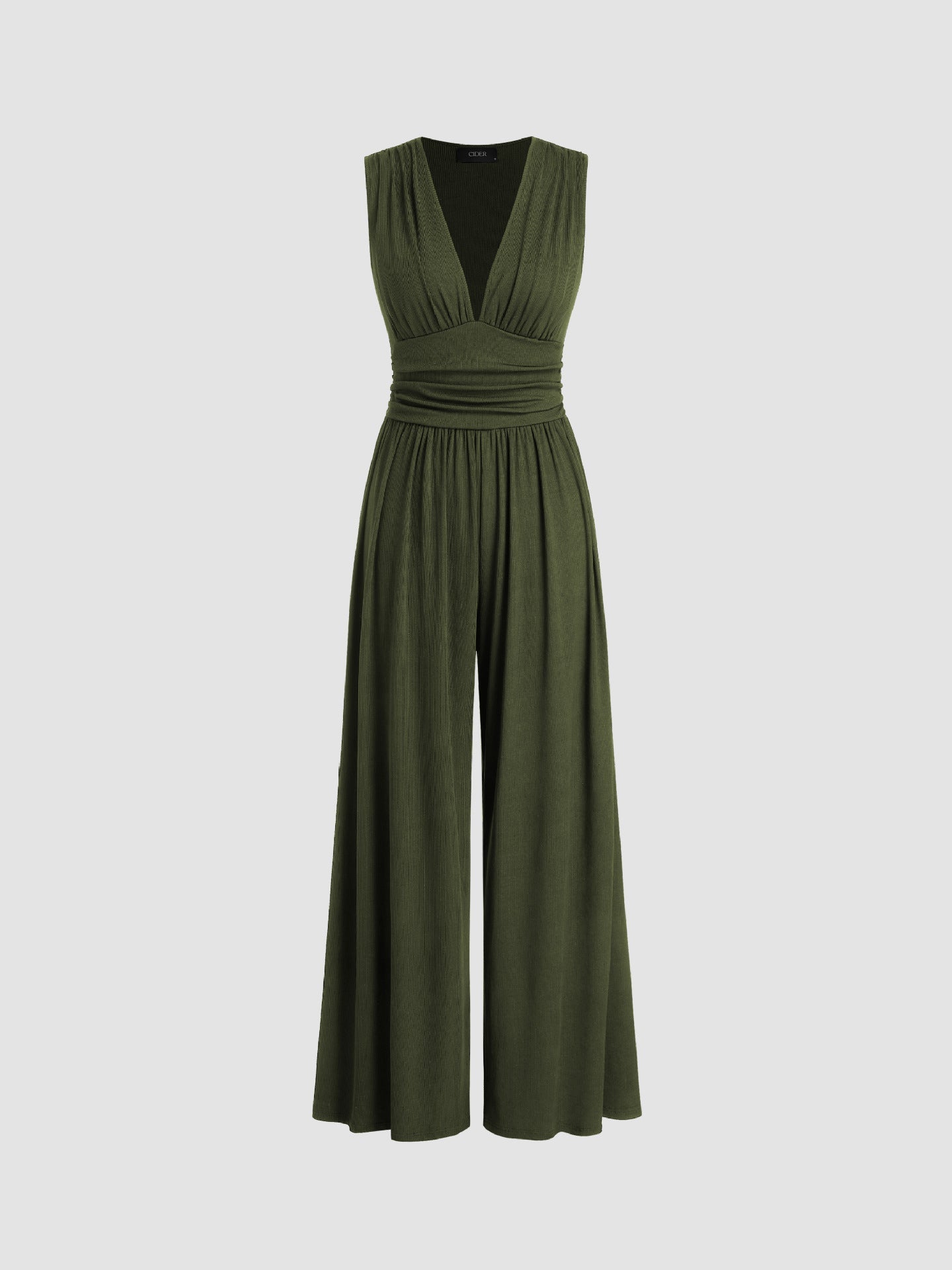 Selenae - Chic sleeveless wide-leg jumpsuit