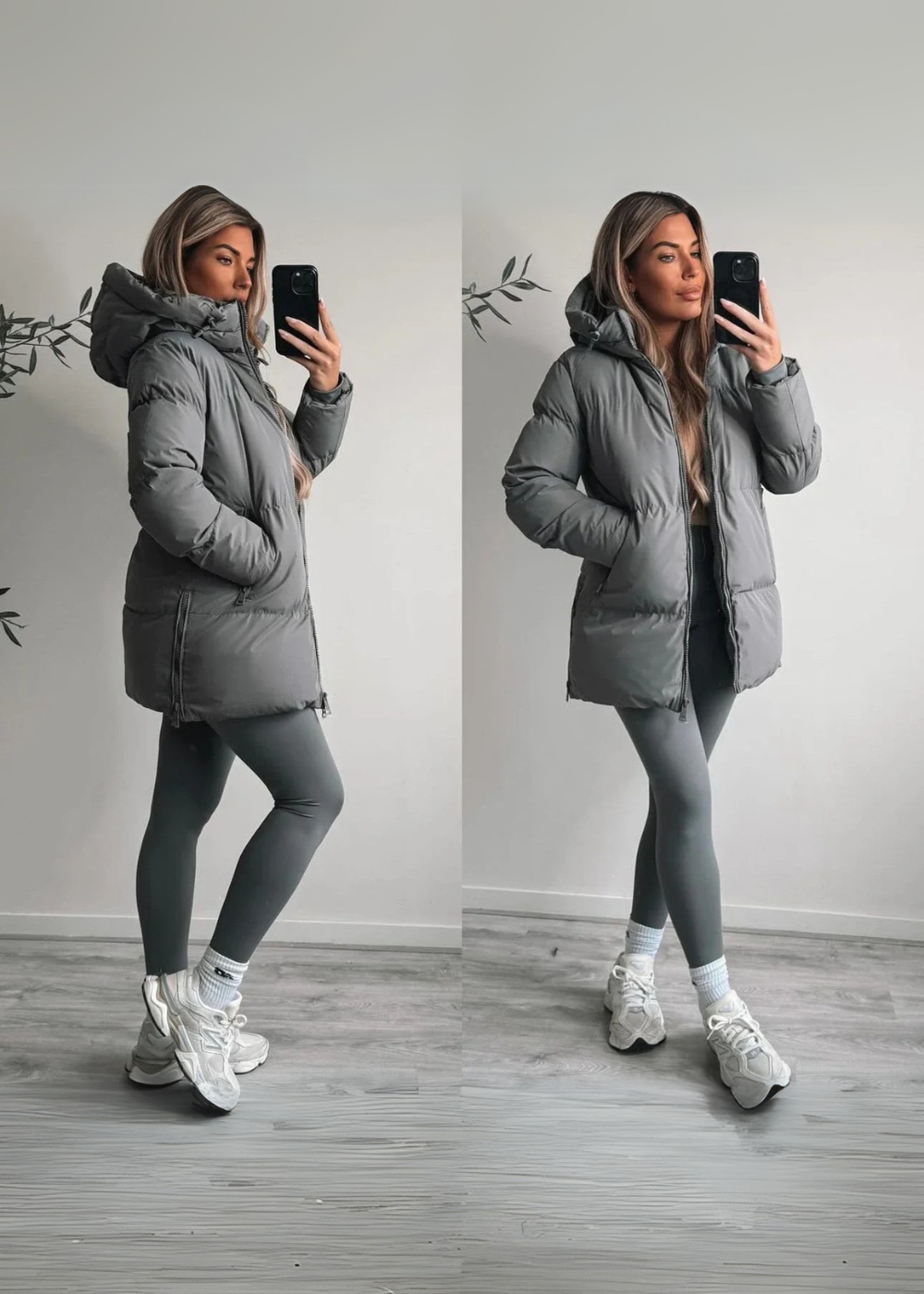 Eléonore - Women's Mid-Length Quilted Jacket