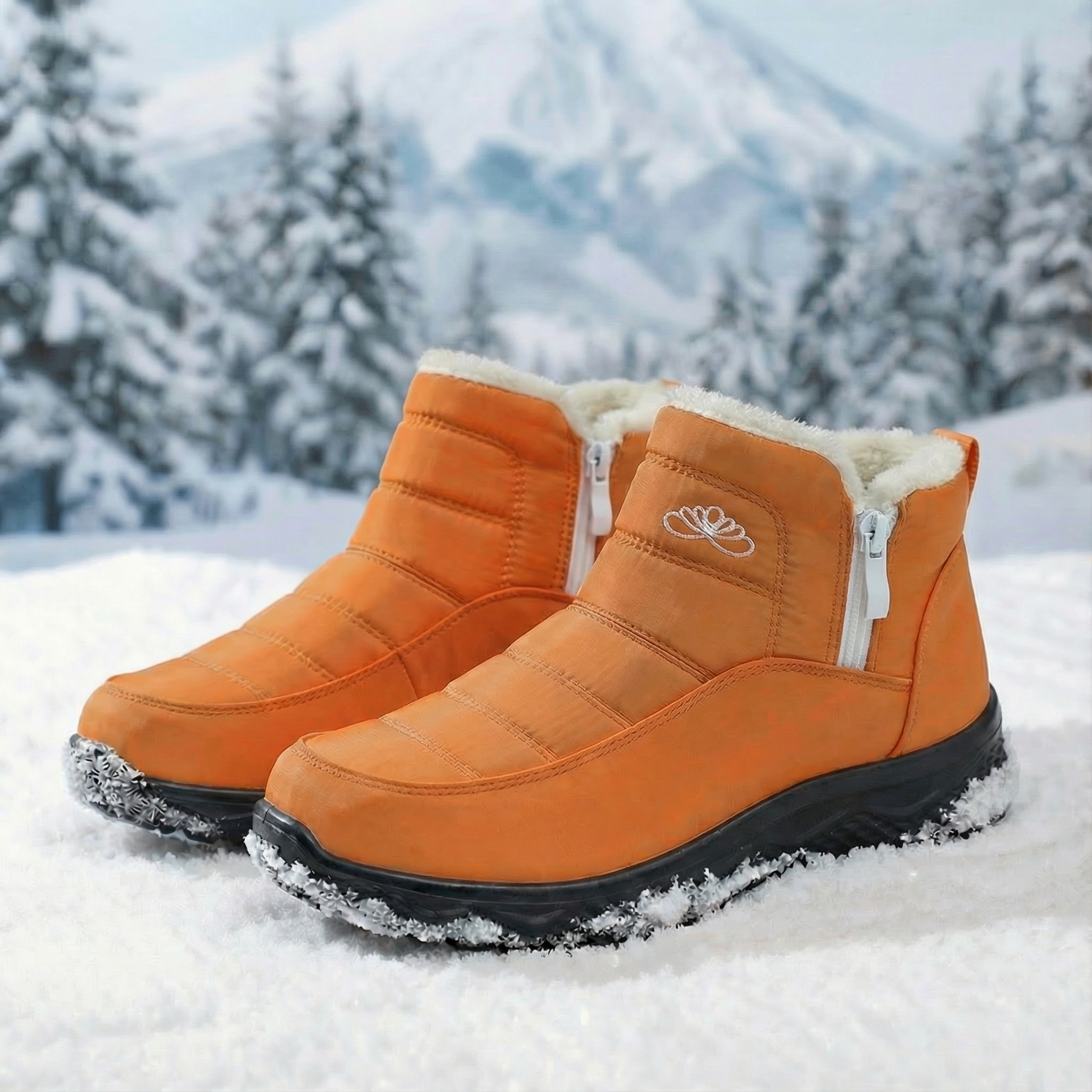Oravellivra - Low Fleece Comfort Boots