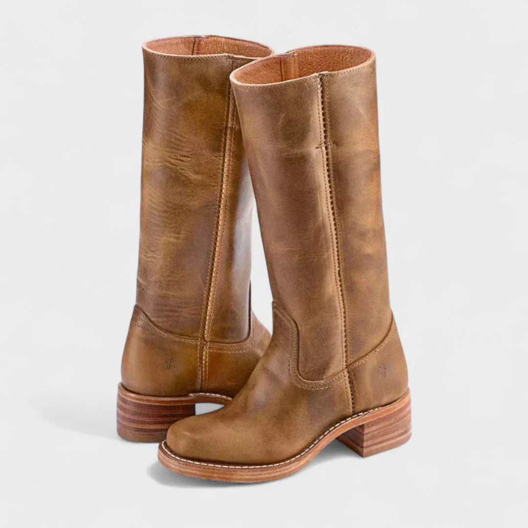 Marivellea - Women's Retro Leather Boots