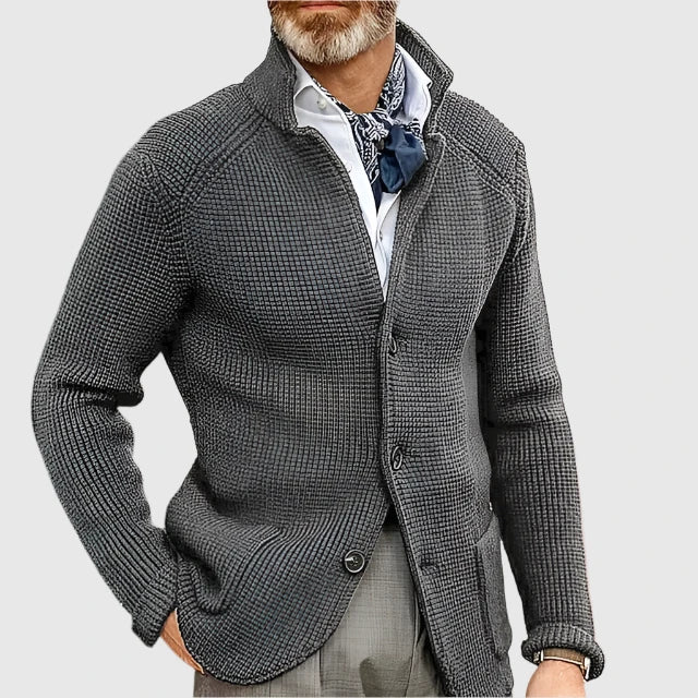 Arnaud - Men's Retro Military Style Cardigan