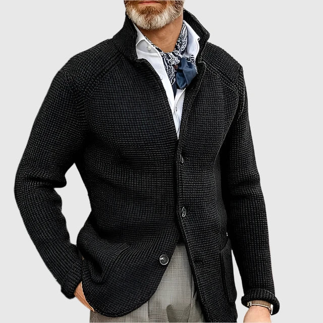 Arnaud - Men's Retro Military Style Cardigan