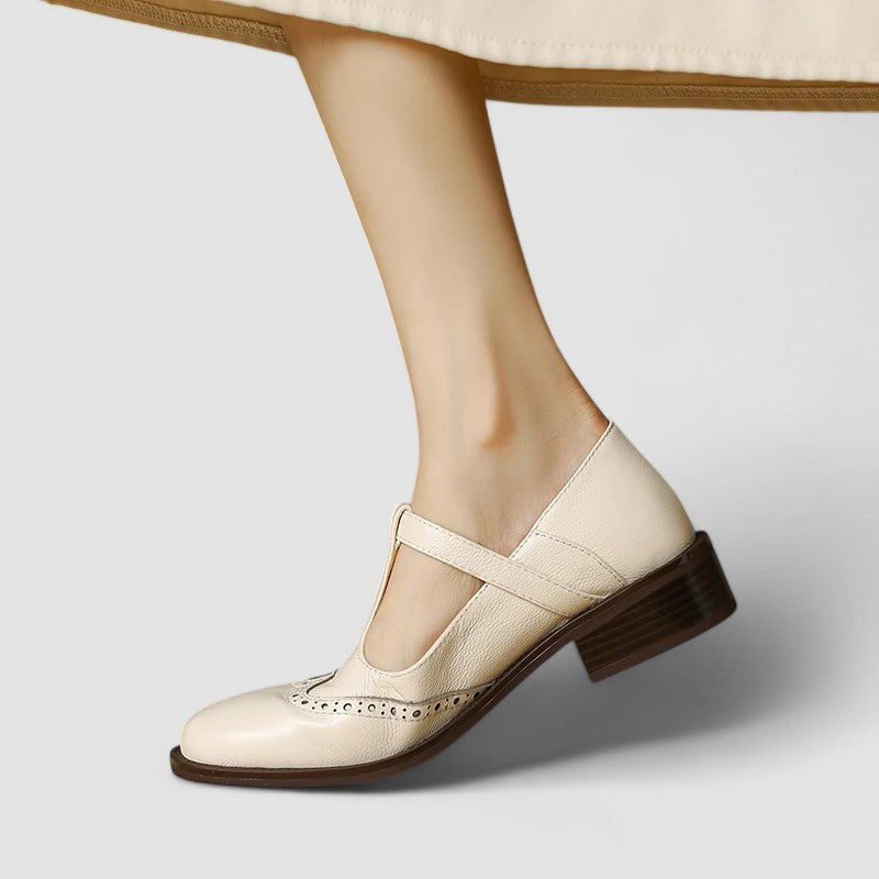 Seliora - Chaussures Mary Jane orthopédiques pour femme avec boucle ajustable