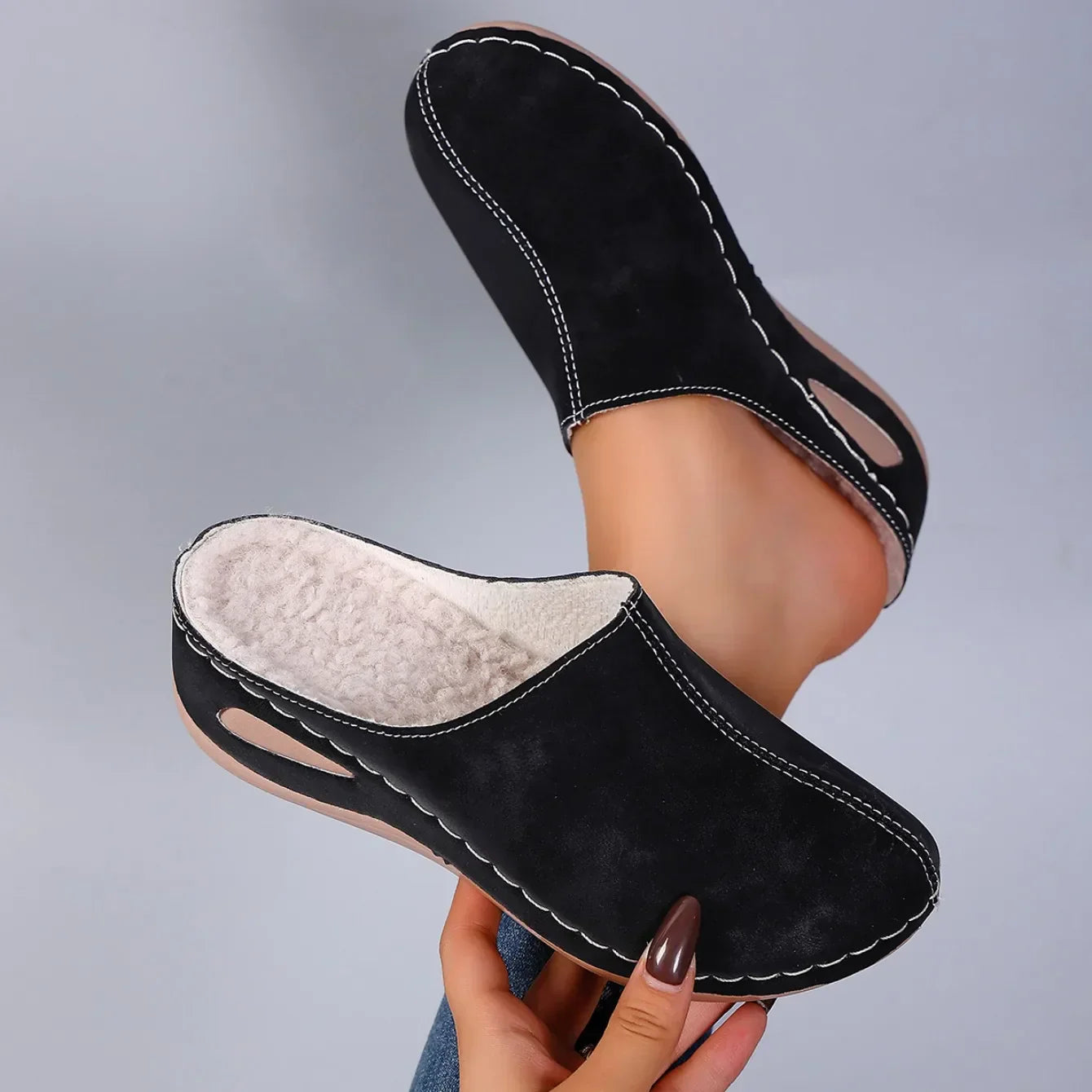Selinavienne - Warm Orthopedic Slippers for Everyday Comfort