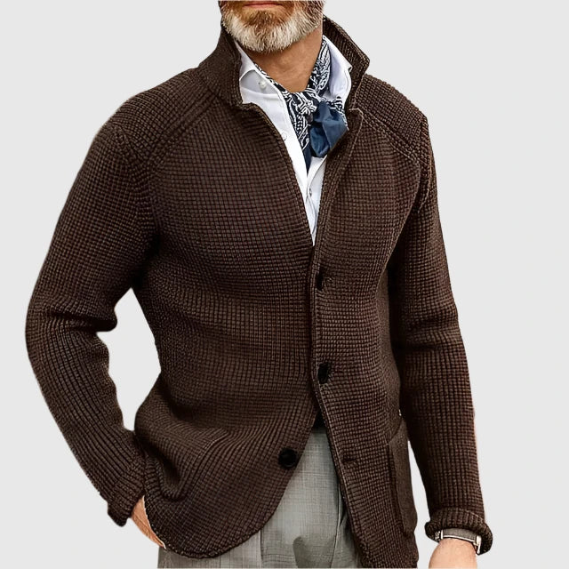 Arnaud - Men's Retro Military Style Cardigan