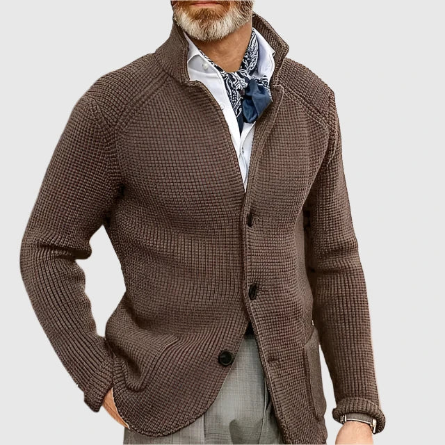Arnaud - Men's Retro Military Style Cardigan