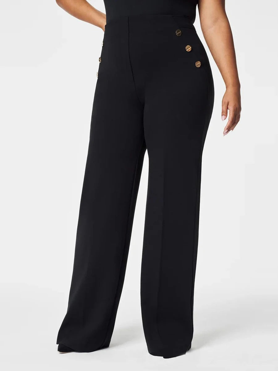 Élise - Women's Elegant Wide-Width Pants