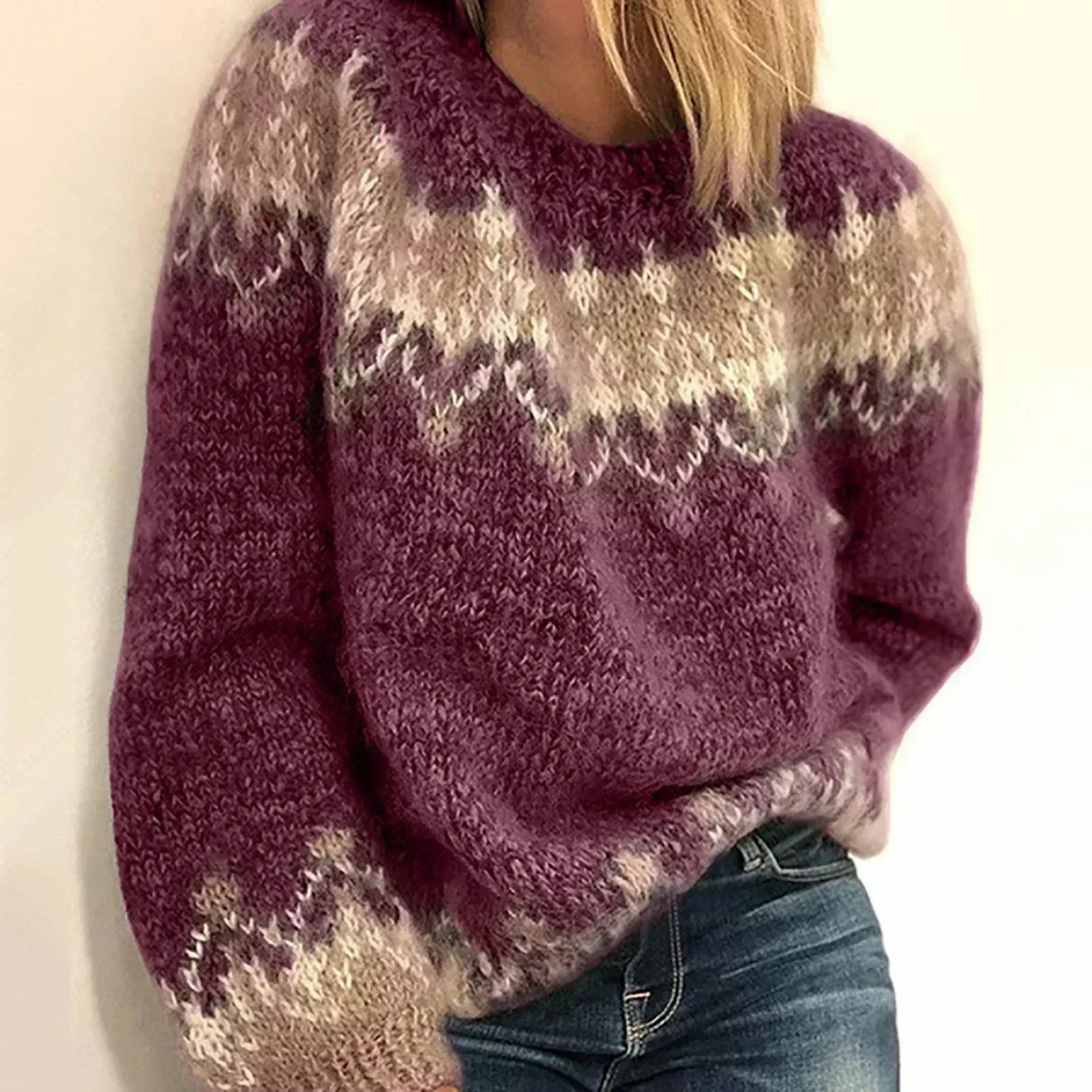 Char - Warm and elegant mohair wool sweater