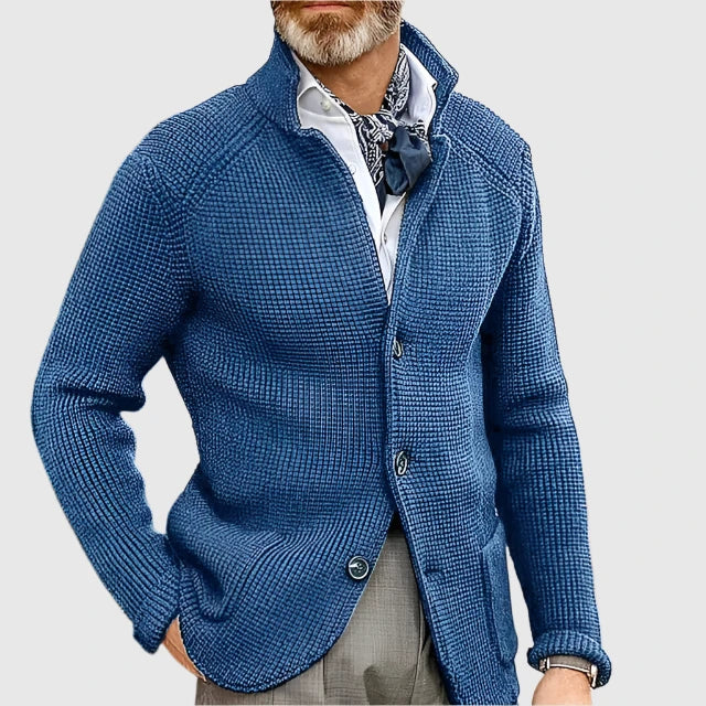 Arnaud - Men's Retro Military Style Cardigan