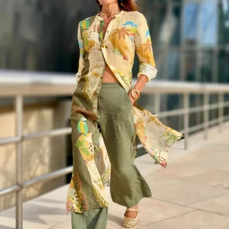 Galina - Women's linen set