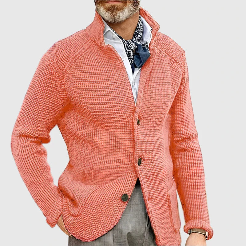 Arnaud - Men's Retro Military Style Cardigan