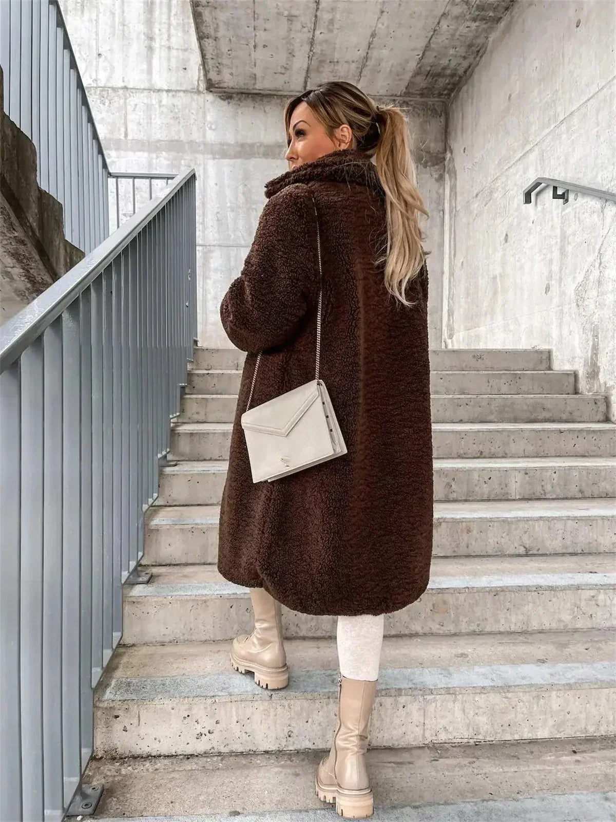 Presina - Elegant teddy coat for women