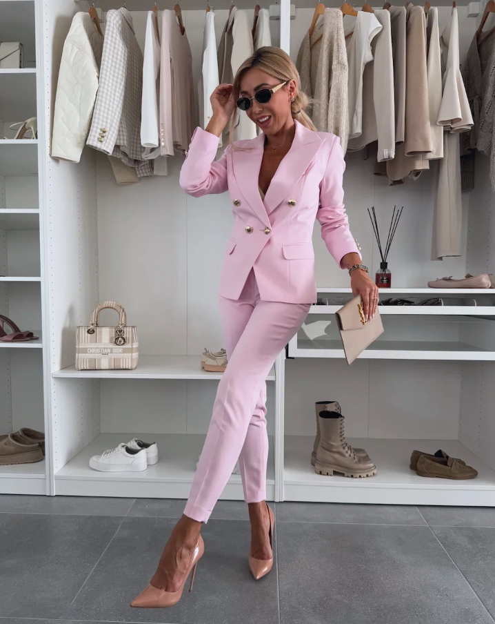 Amory - Chic and Elegant Set - Blazer and Pants