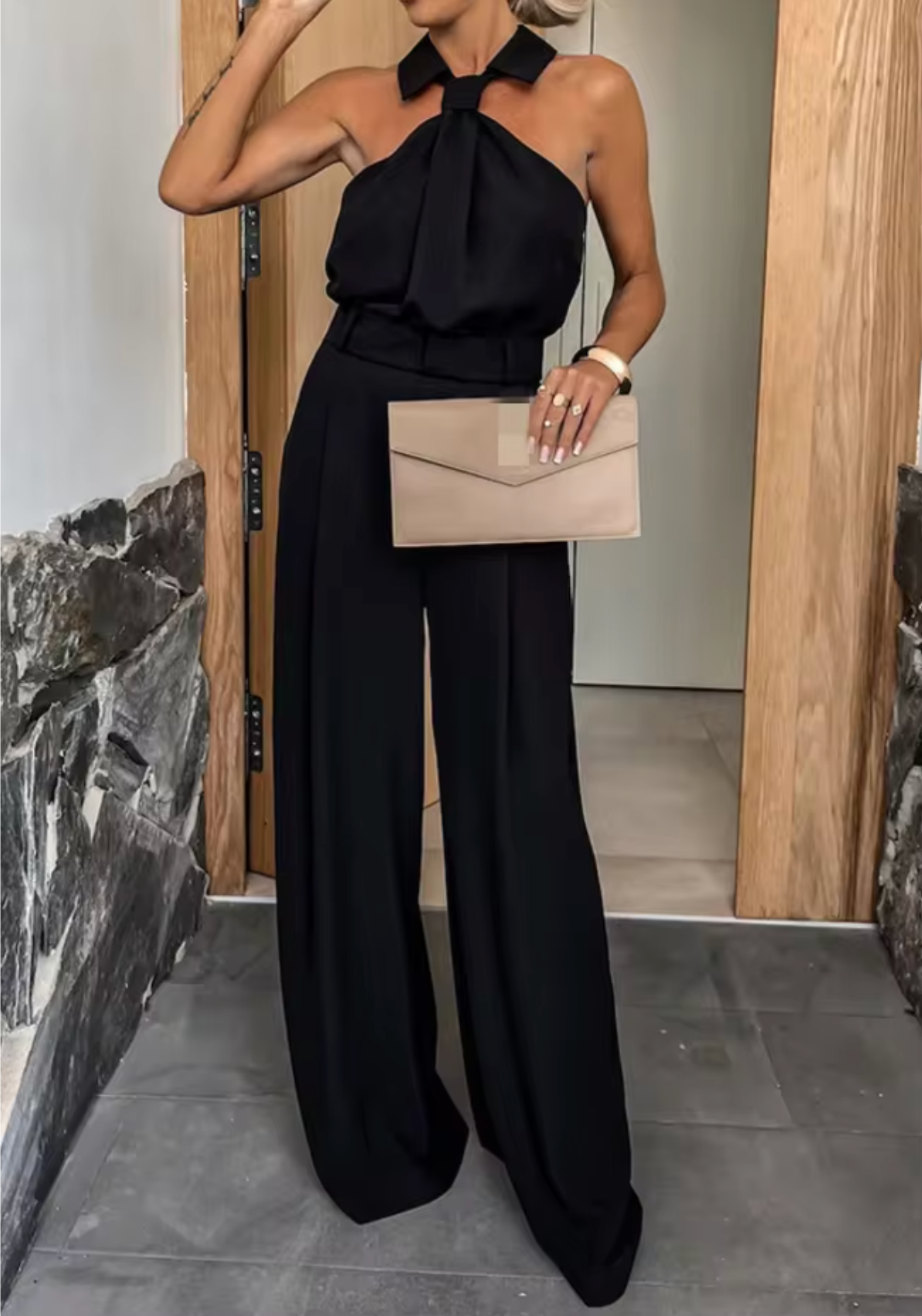 Tulsa - Elegant Sleeveless Jumpsuit
