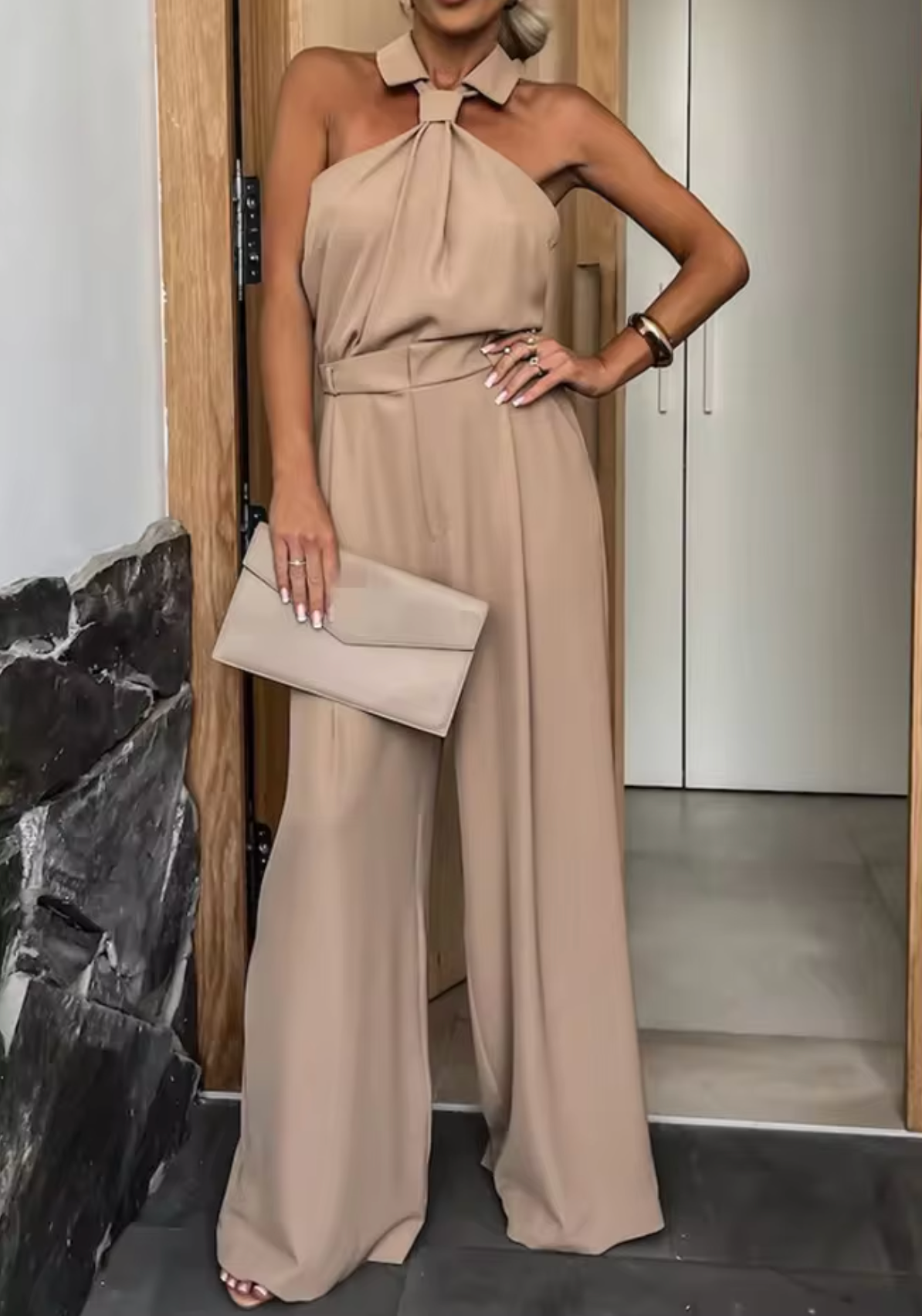 Tulsa - Elegant Sleeveless Jumpsuit