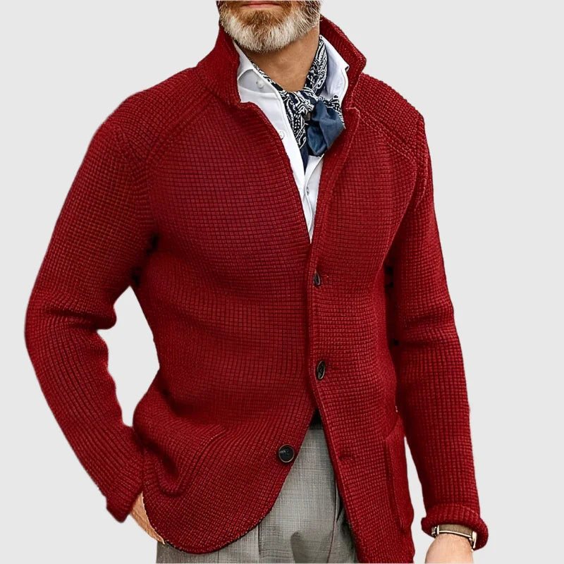 Arnaud - Men's Retro Military Style Cardigan