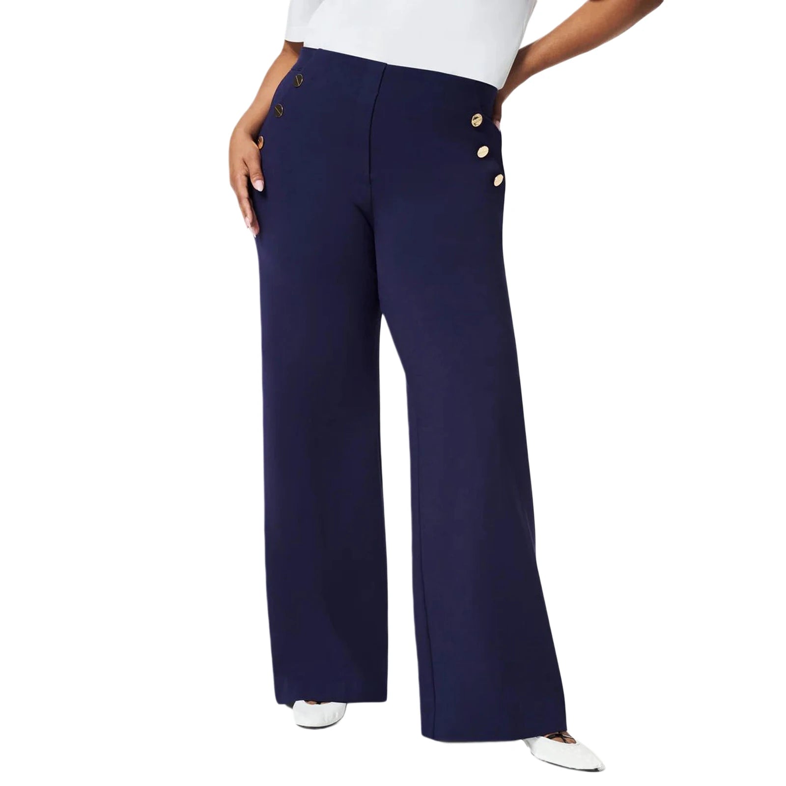 Élise - Women's Elegant Wide-Width Pants