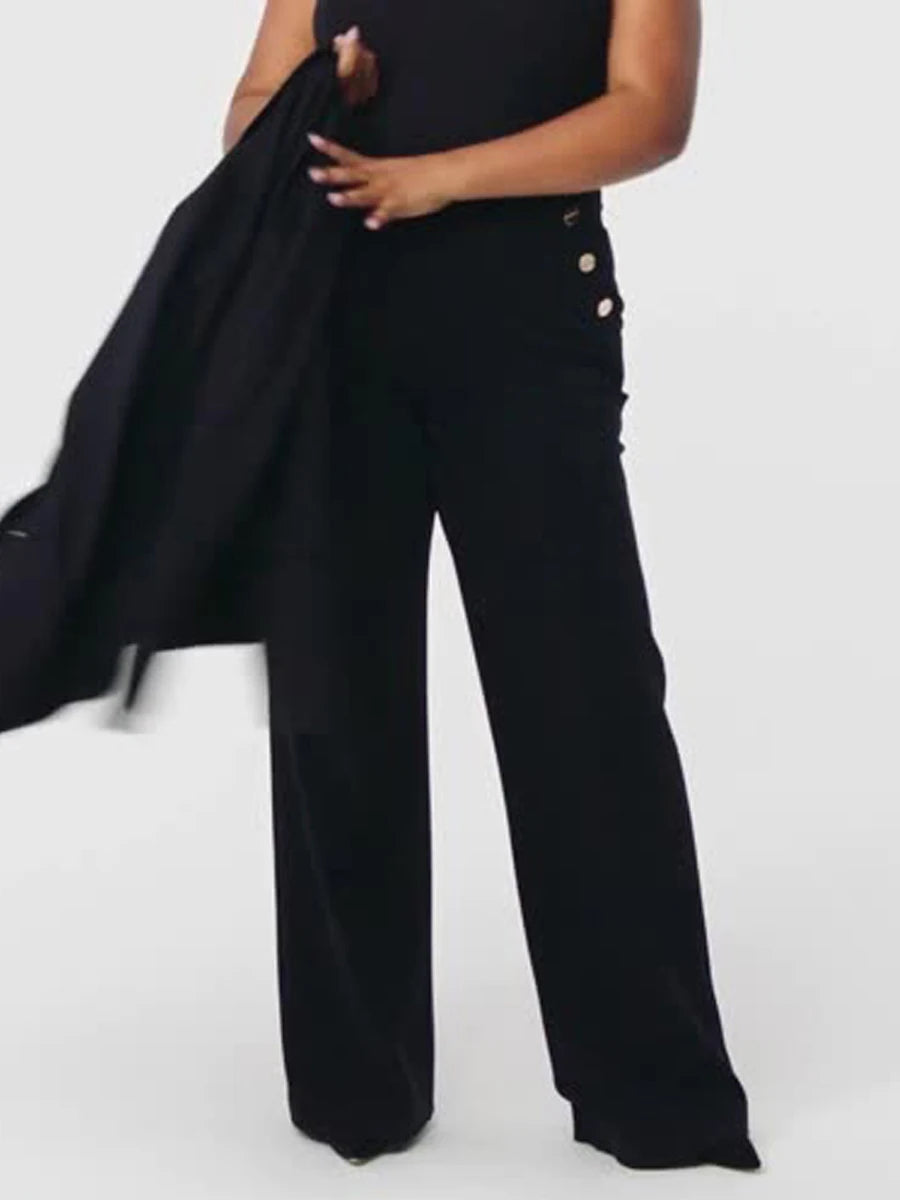 Élise - Women's Elegant Wide-Width Pants