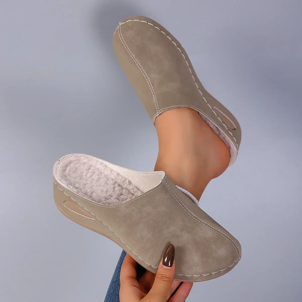 Selinavienne - Warm Orthopedic Slippers for Everyday Comfort