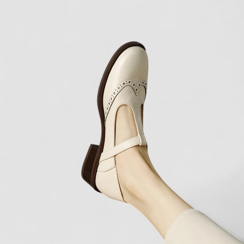 Seliora - Chaussures Mary Jane orthopédiques pour femme avec boucle ajustable
