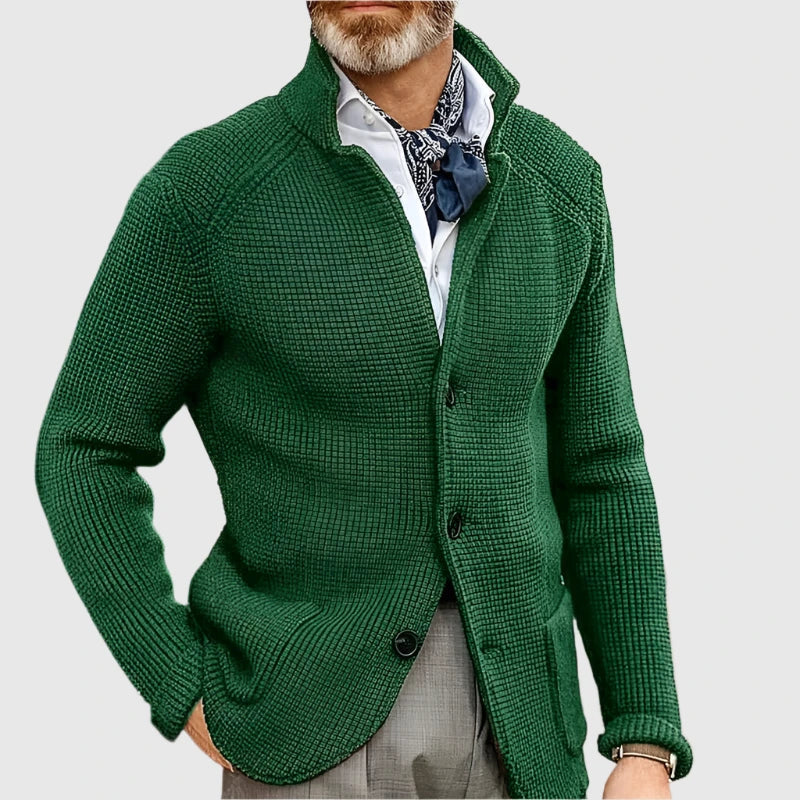 Arnaud - Men's Retro Military Style Cardigan