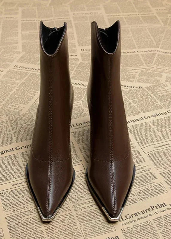 Elaina - Elegant High Heel Boots for Women