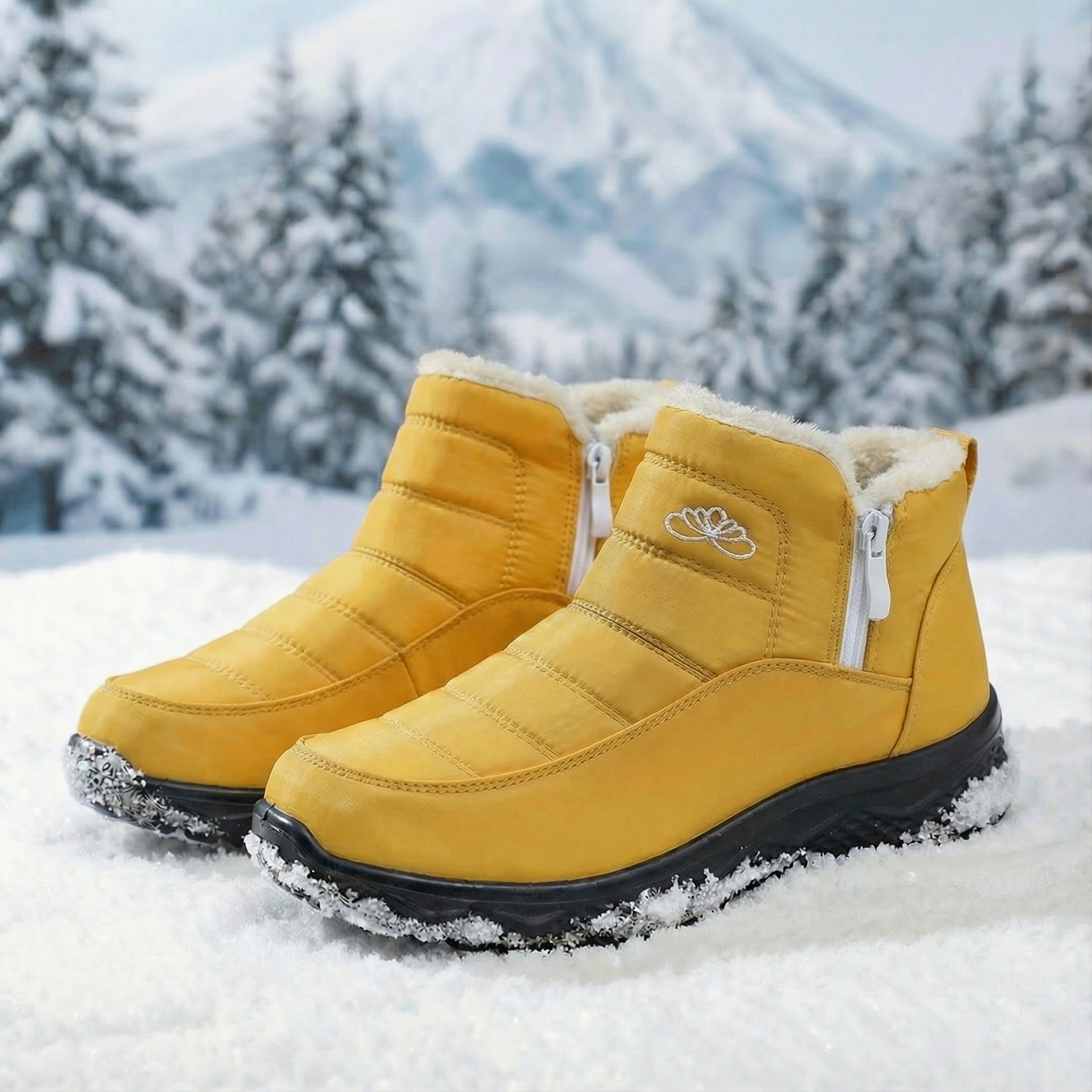 Oravellivra - Low Fleece Comfort Boots