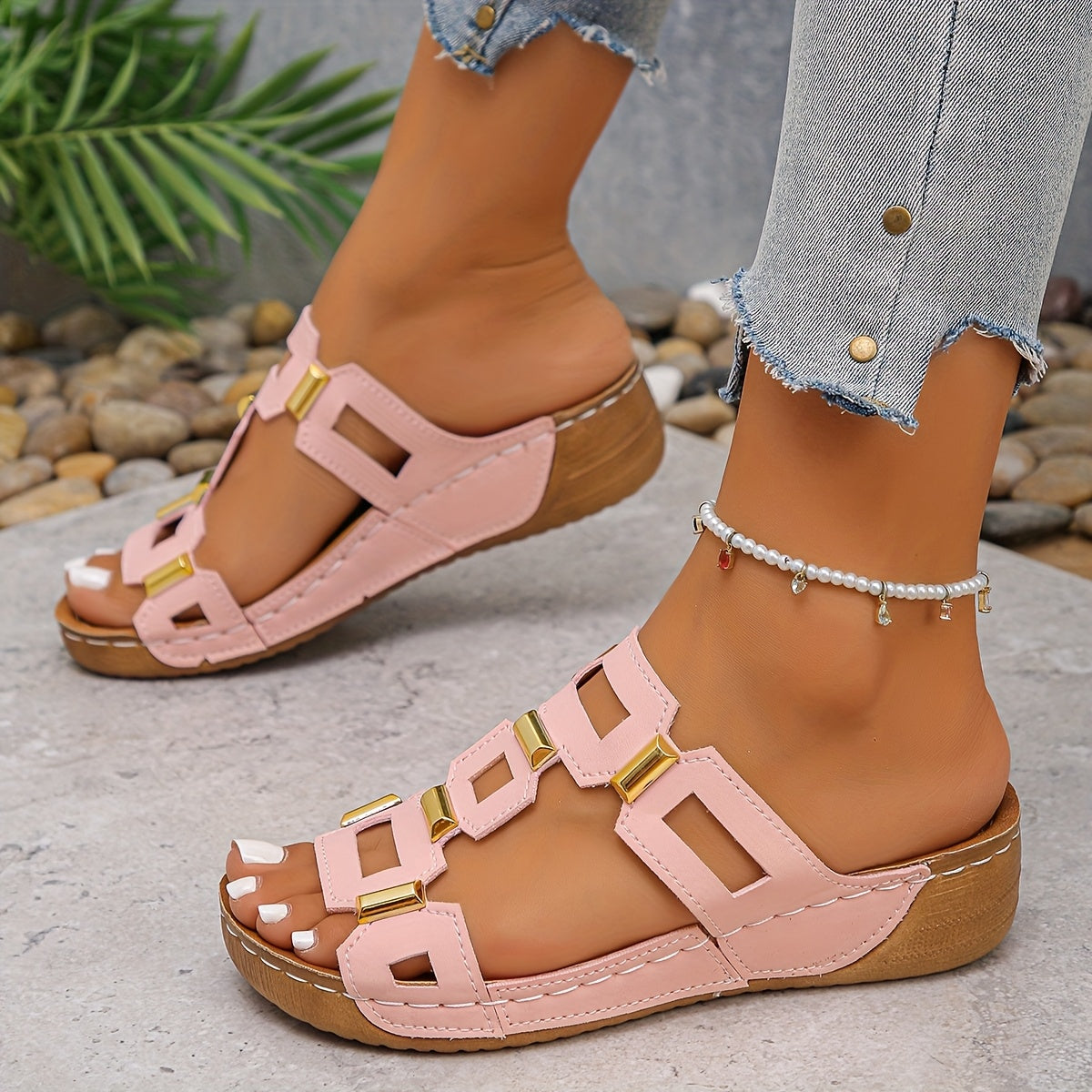 Vivara - Orthopedic sandals with thick non-slip sole