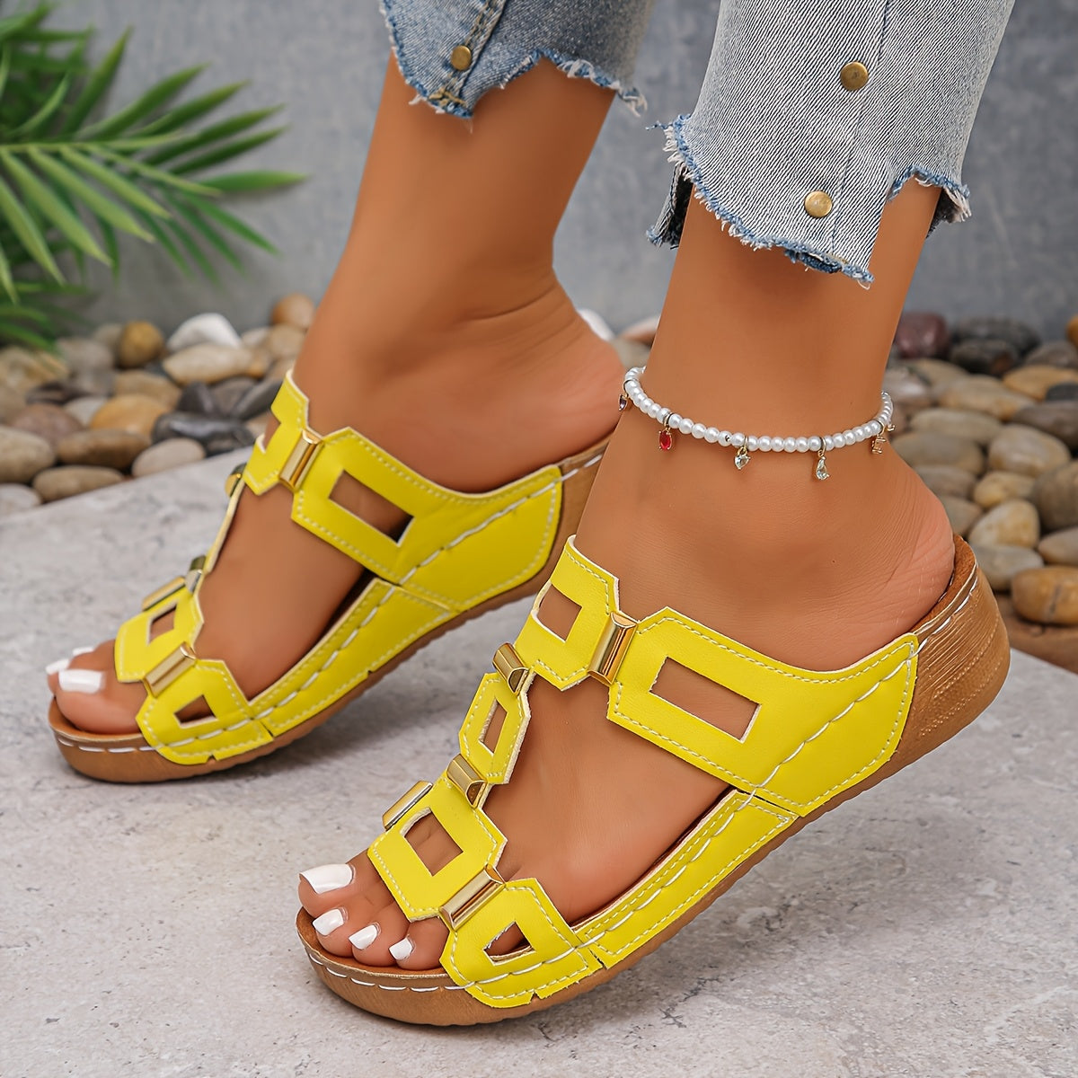 Vivara - Orthopedic sandals with thick non-slip sole