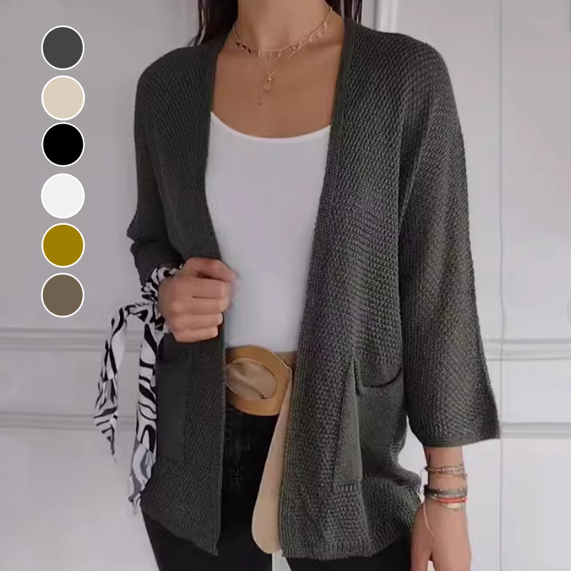 Noor™ - Manteau Tricoté Ouvert