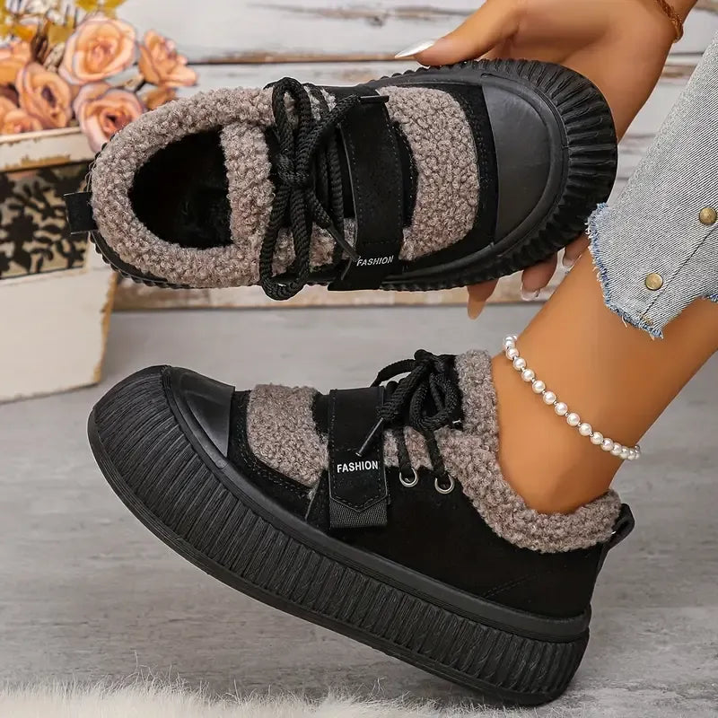 Nirelia - Baskets Chaudes Confort Hiver pour Femmes