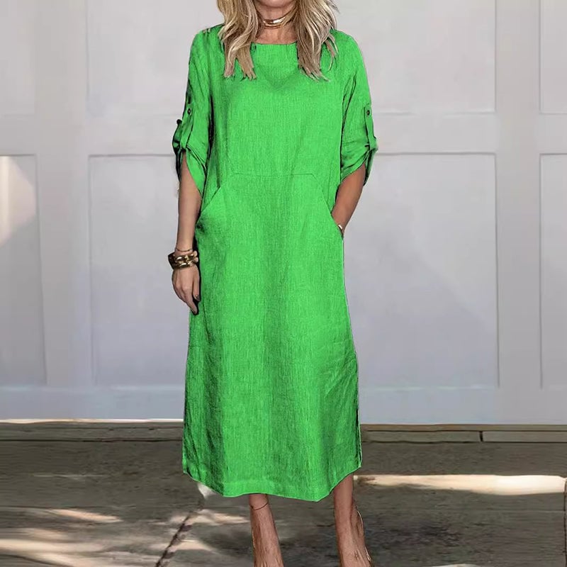 Emine - Robe Élégante avec Poches