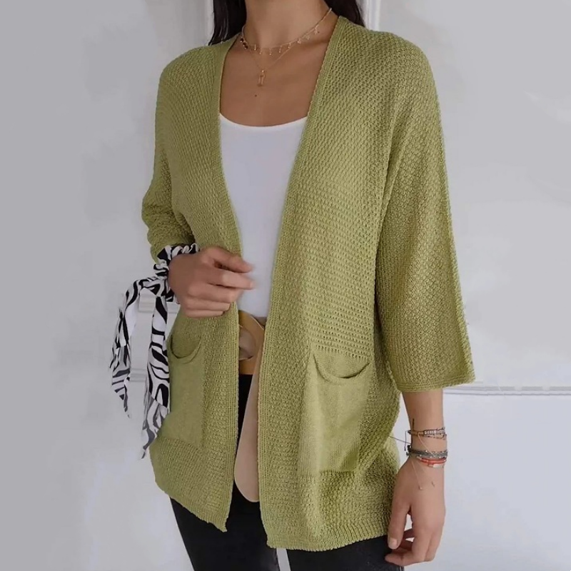 Noor™ - Manteau Tricoté Ouvert