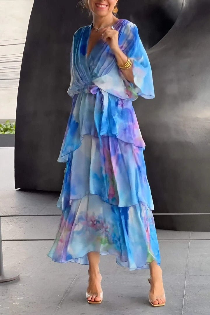 Ayla - Robe Maxi Bohémienne Élégante