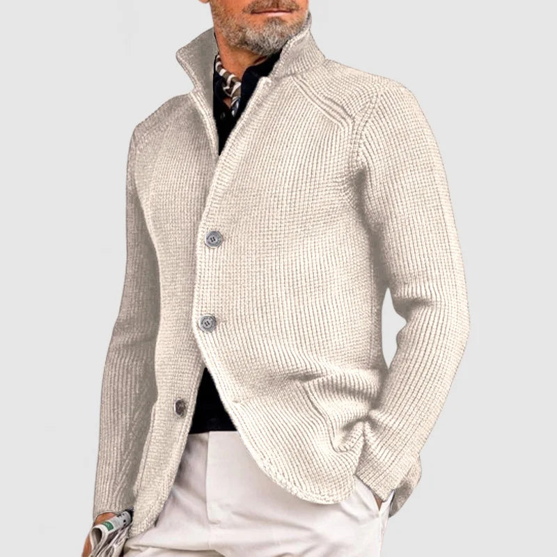 Arnaud - Men's Retro Military Style Cardigan