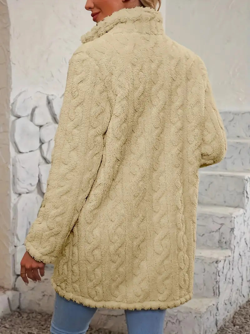 Léa - Women's faux fur coat